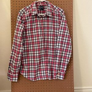 American eagle plaid top